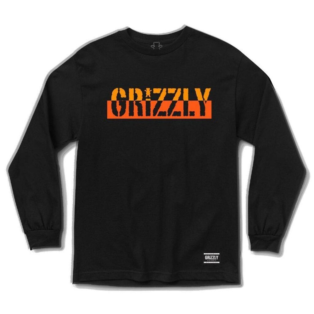 Camiseta Grizzly Manga Longa Two Faced Masculina