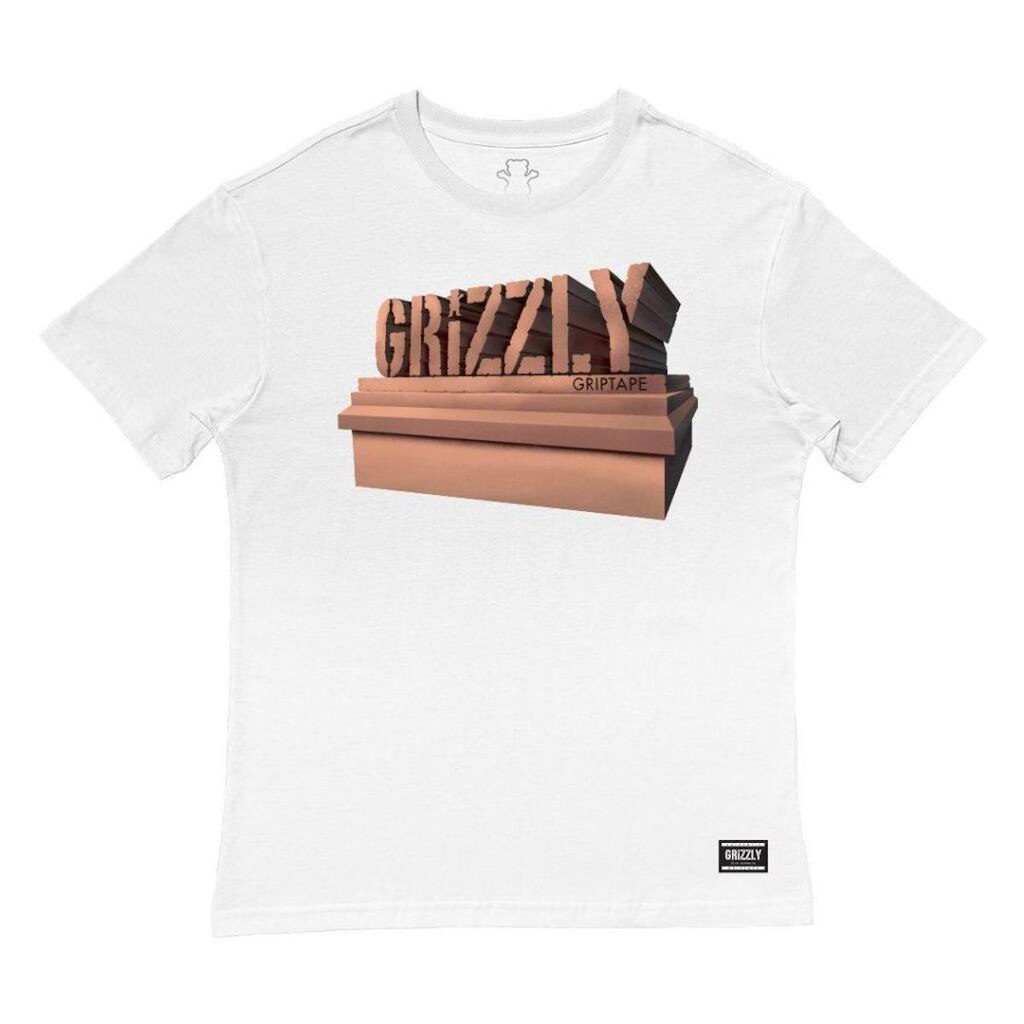 Camiseta Grizzly Monument Masculina Oversize