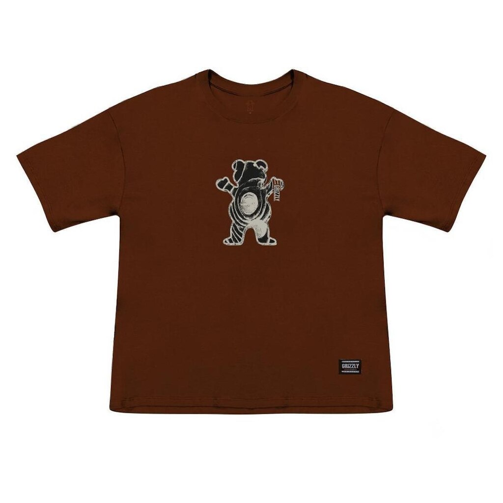 Camiseta Grizzly Red Wood Oversized Tee