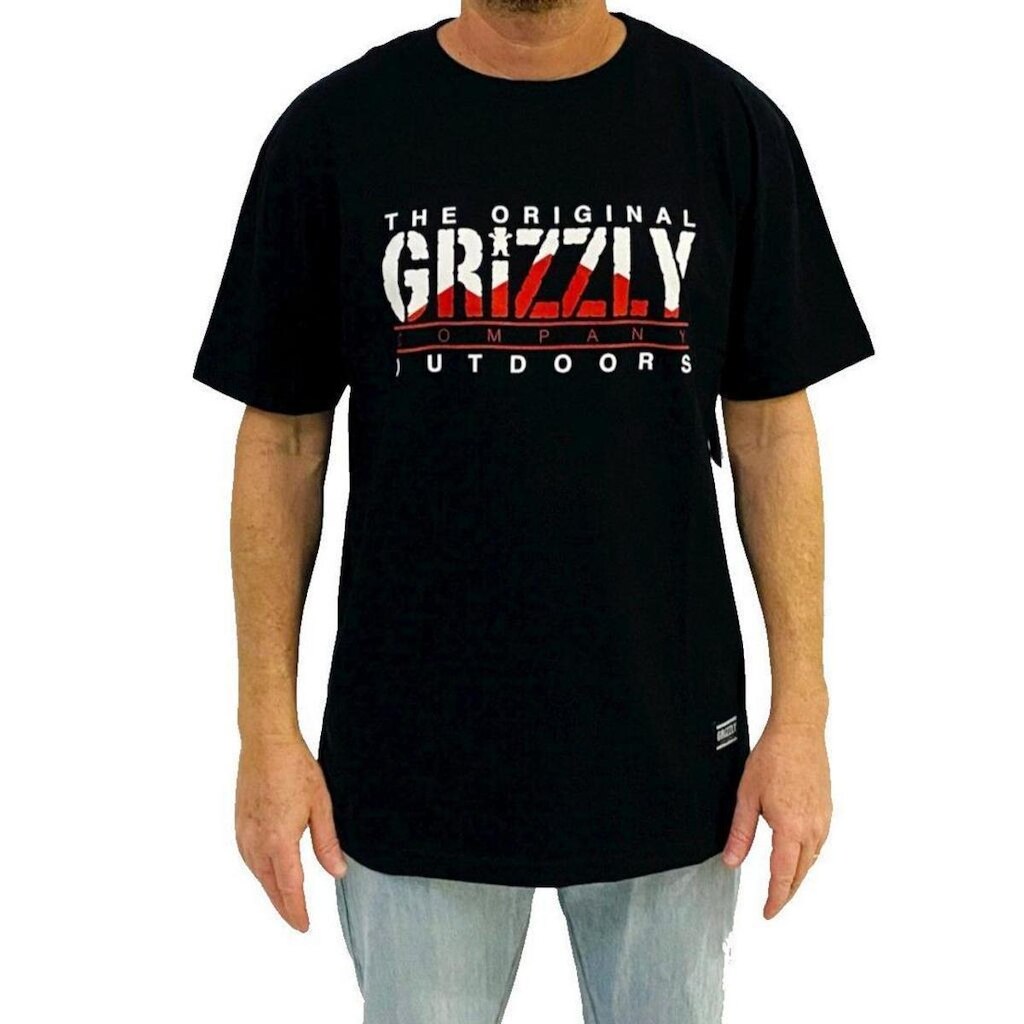 Camiseta Grizzly Rocky Mountain High SS Masculina