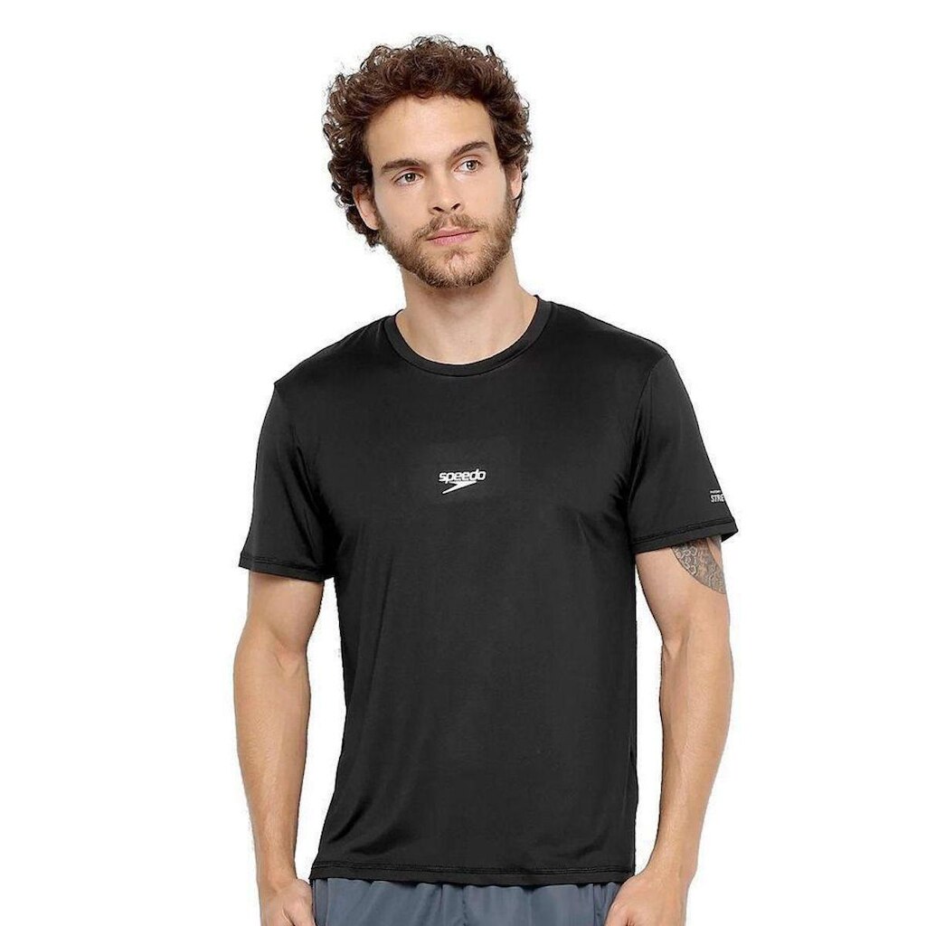 CAMISETA GTSHIRT BASIC STRETCH 071701-180 - PRETO G