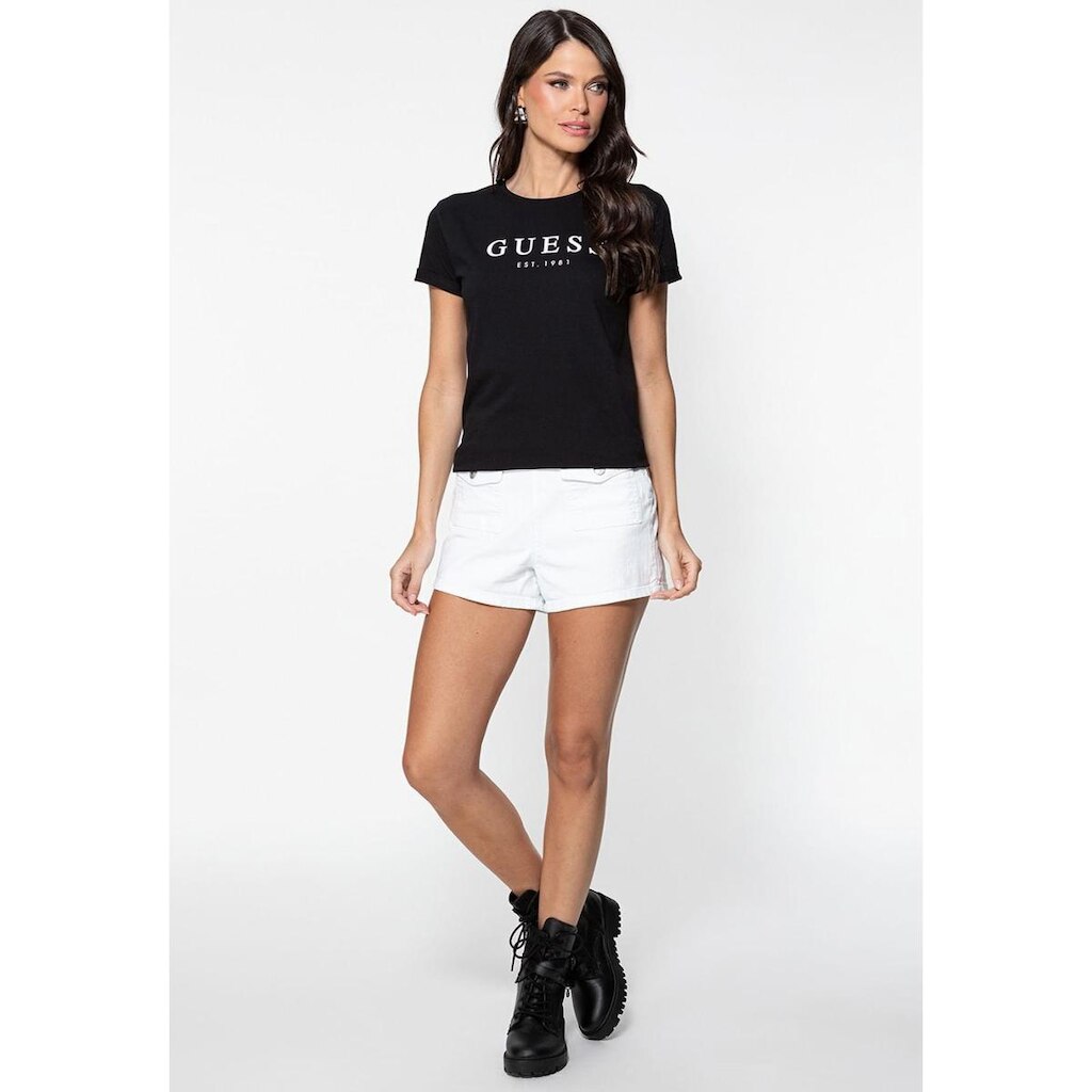 Camiseta Guess Escrita Est. 1981 Preto