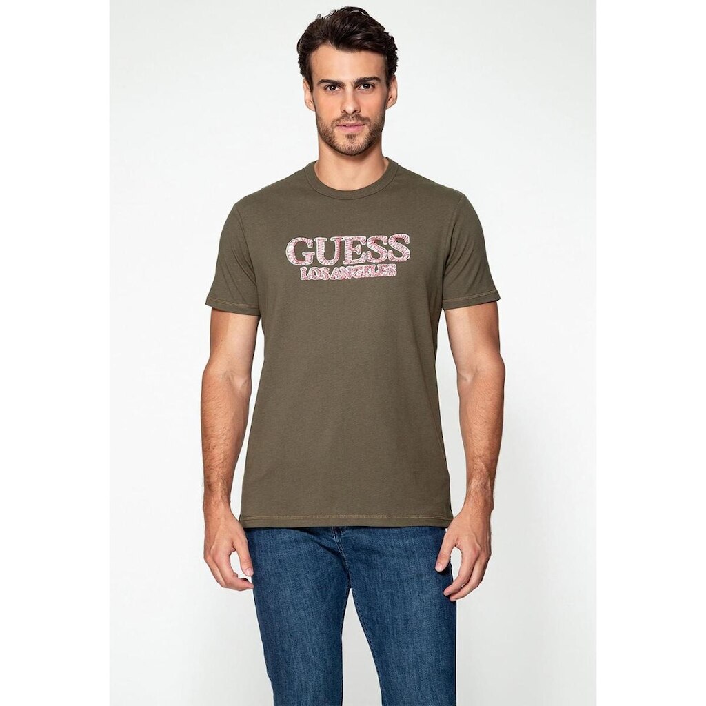 Camiseta Guess Los Angeles Verde
