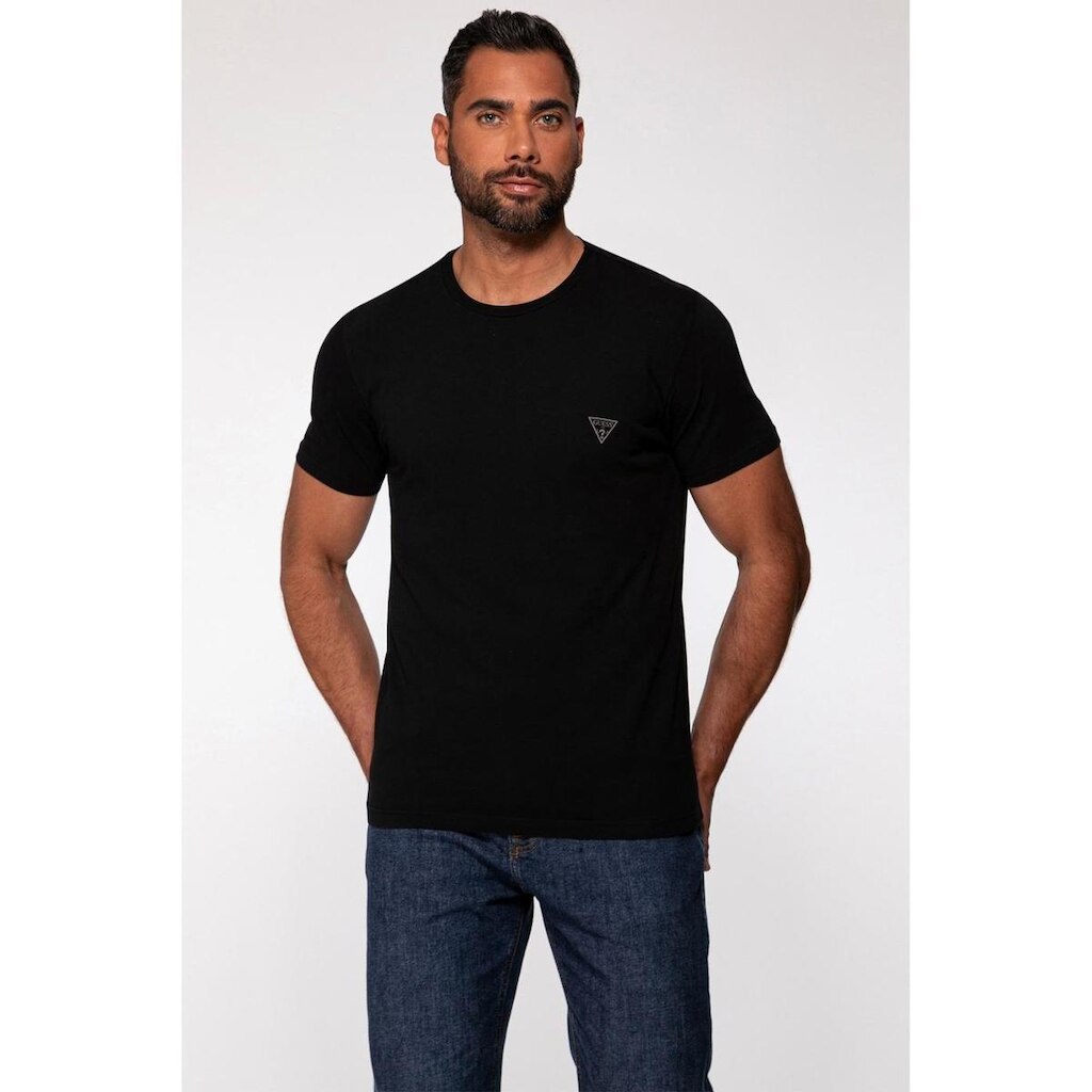 Camiseta Guess Puff Jet Preto Masculino