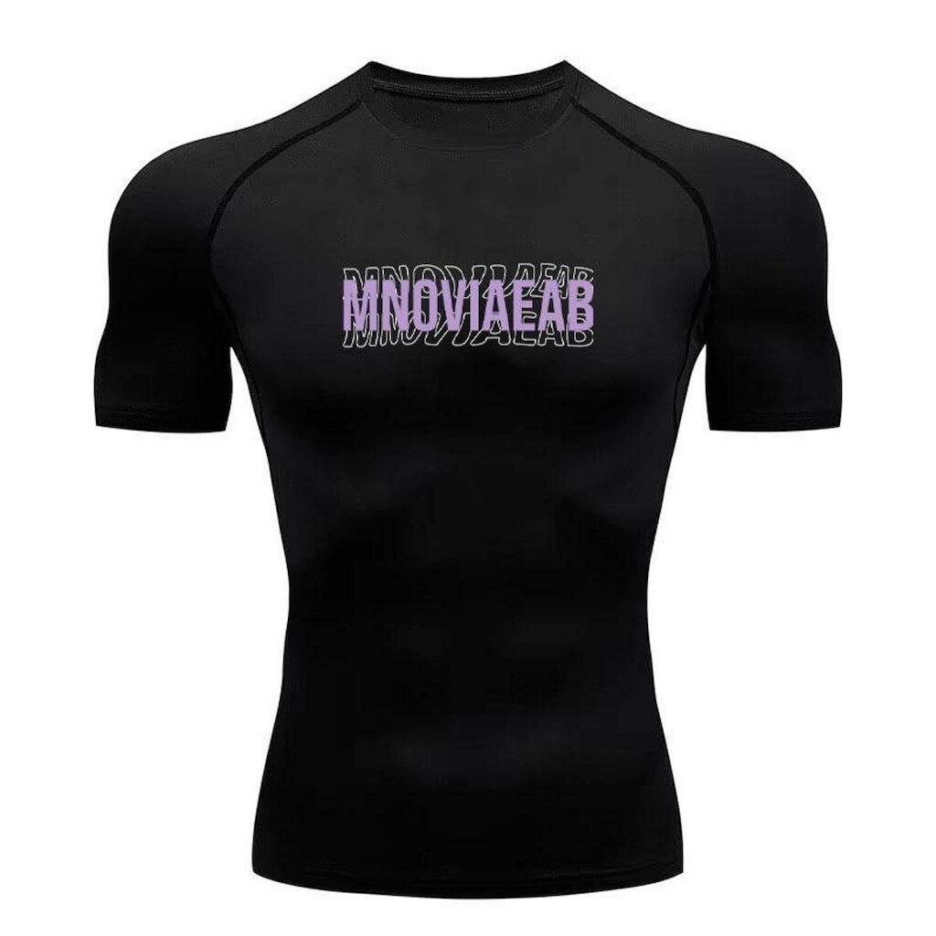 Camiseta Gym Compressão‎ Abstract Mnoviaeab Gym Treino
