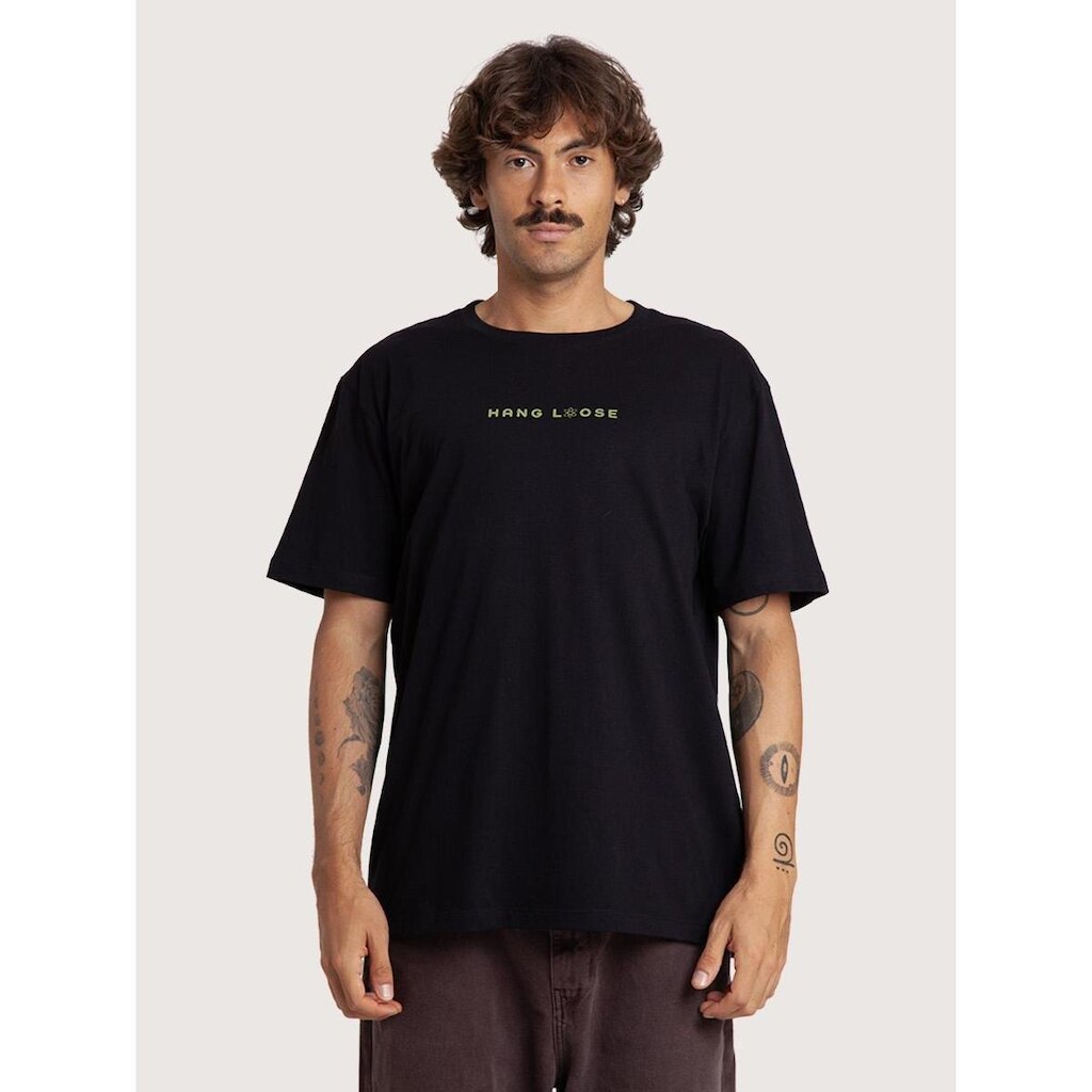 Camiseta Hang Loose Atom Original Surf Company Manga Curta