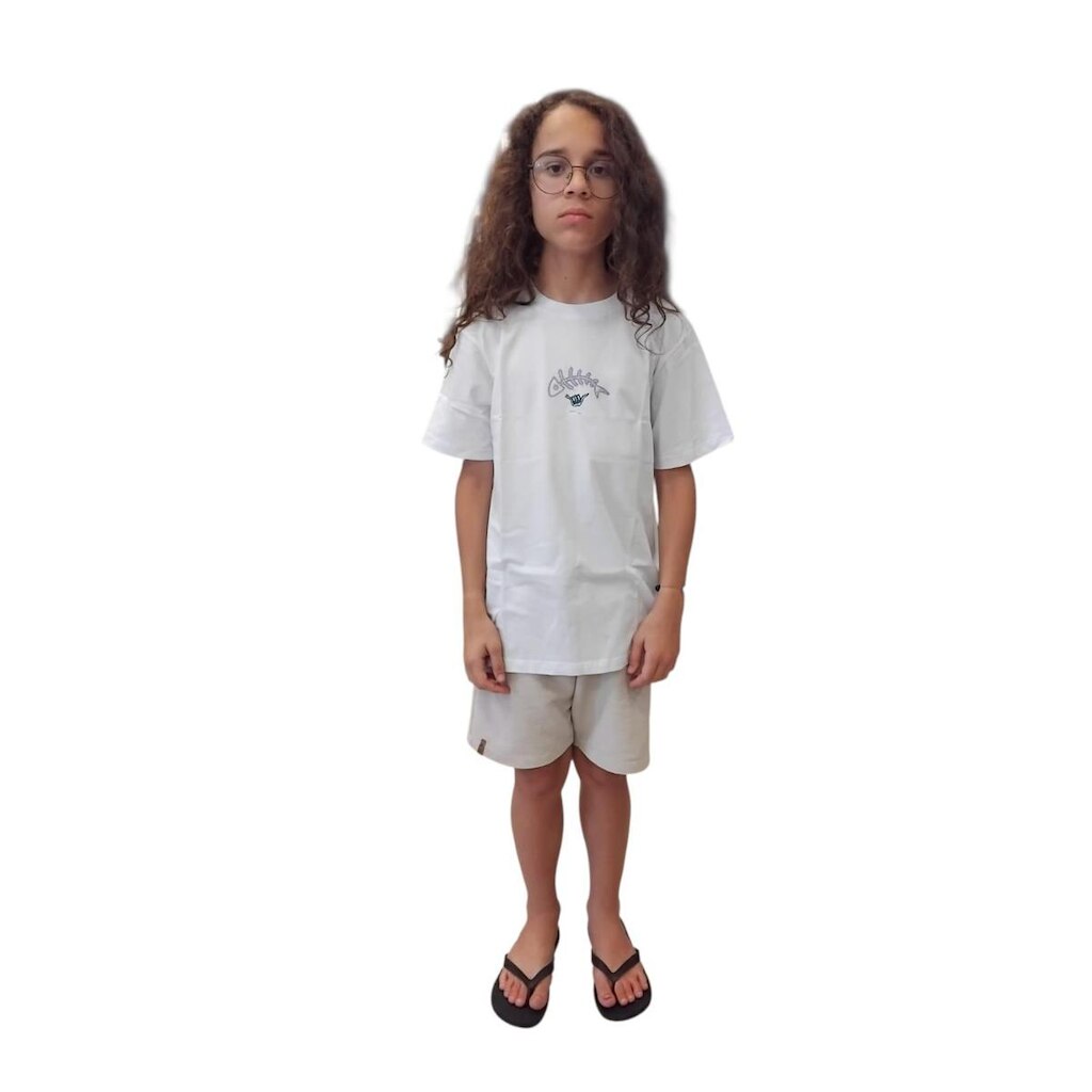 Camiseta Hang Loose Juvenil Fish Kids Collection Original