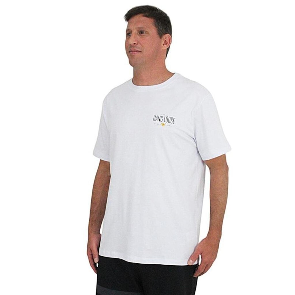 Camiseta Hang Loose Rainbow White
