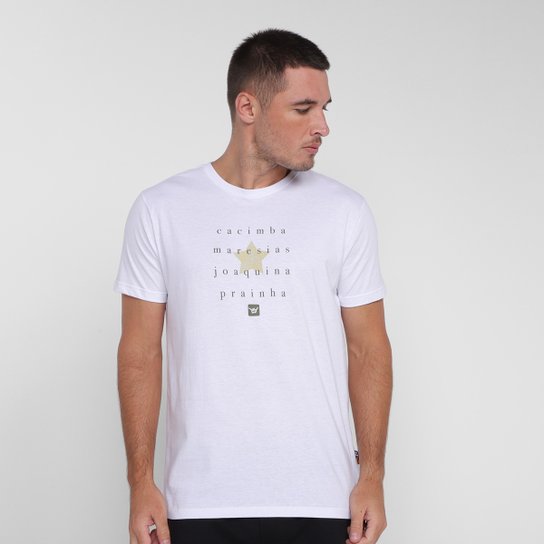 Camiseta Hang Loose Stella Masculina - Branco Menor preço em Camiseta Hang Loose Stella Masculina - Branco
