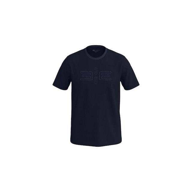 Camiseta Hangar 33 Em Malha Com Estampa Azul Tam. M