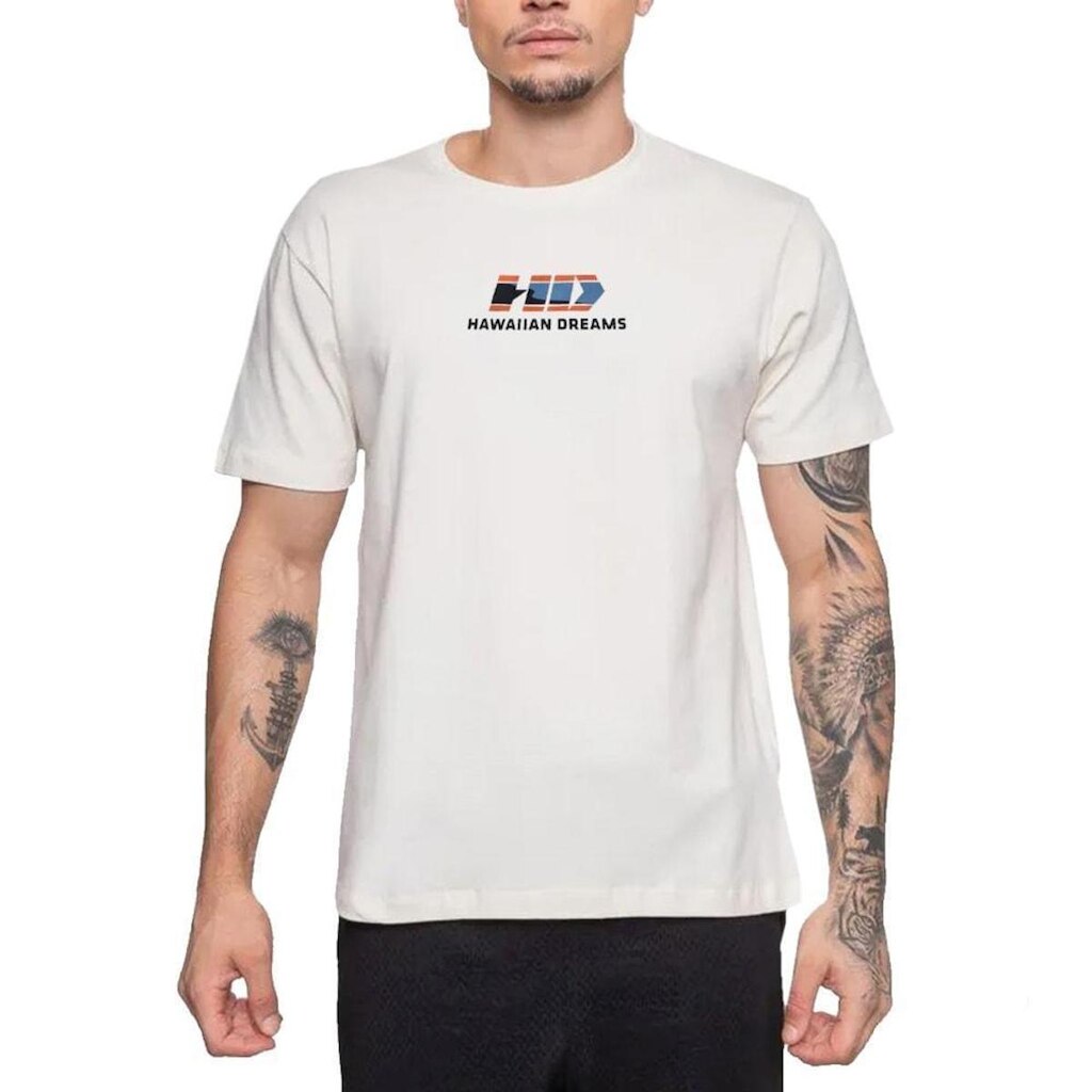 Camiseta HD Arch H0356 Branco Off