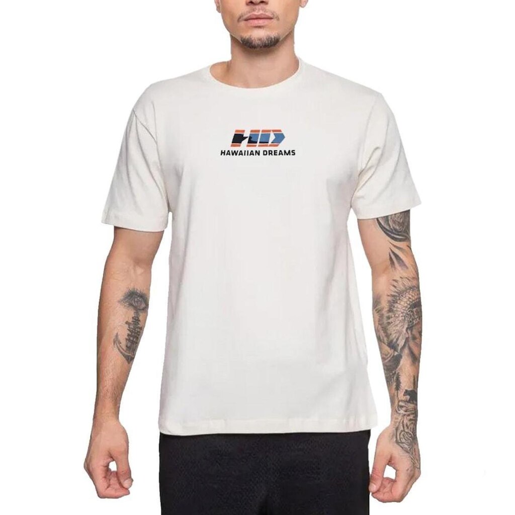 Camiseta HD Arch H0356 Branco Off