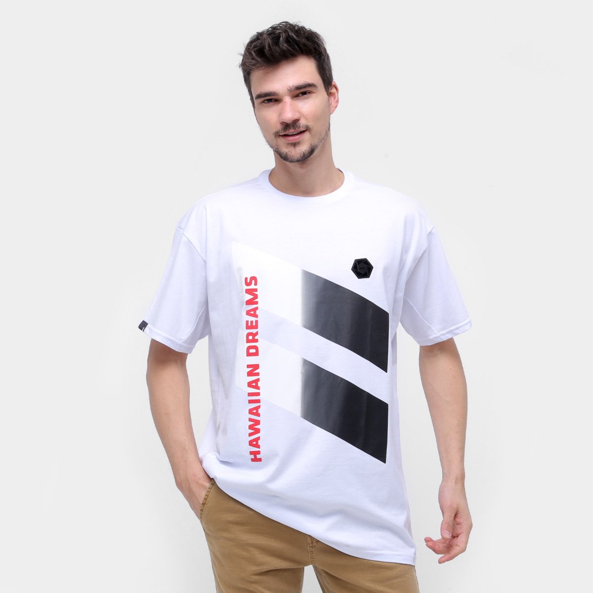 camiseta adidas oversized masculina