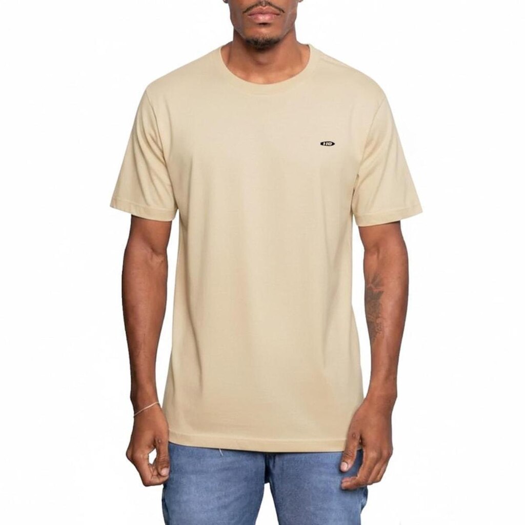 Camiseta HD H0494 Bege Clássico