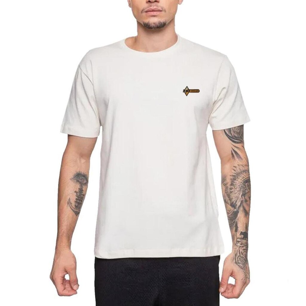 Camiseta HD H0495 Branco Off