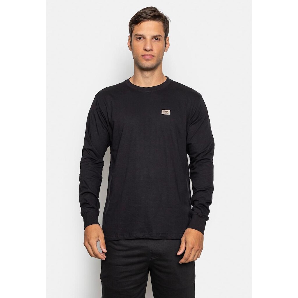 Camiseta HD Manga Longa Basic Masculino