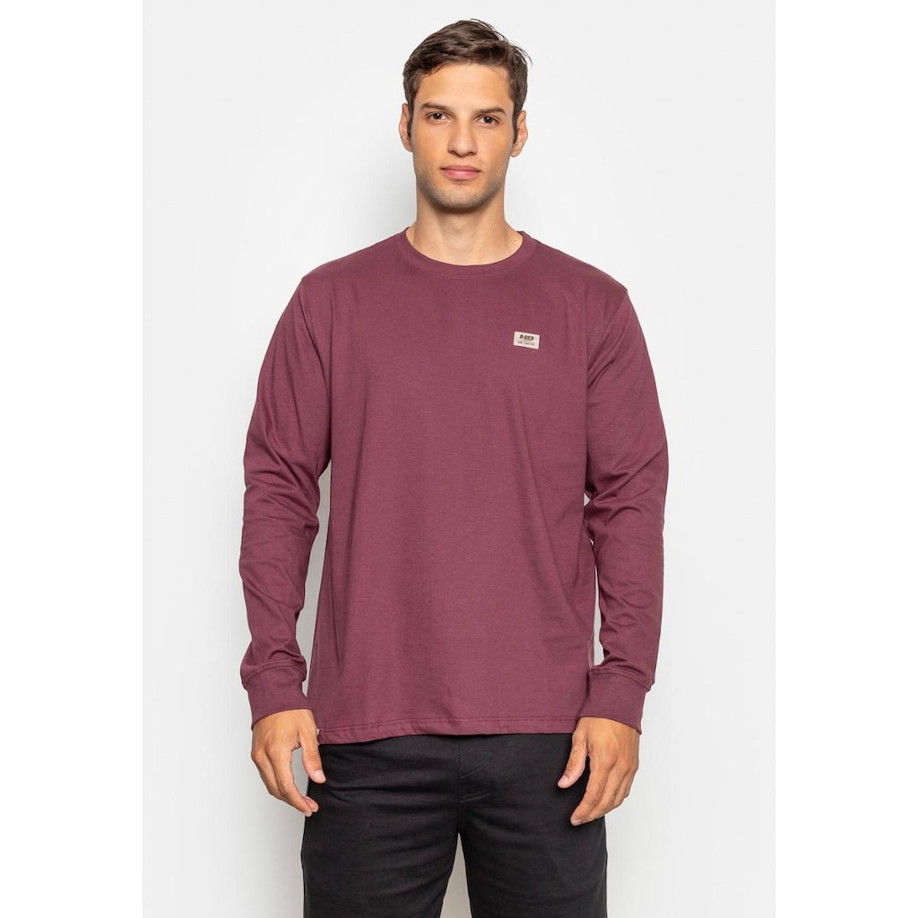 Camiseta HD Manga Longa Basic Masculino