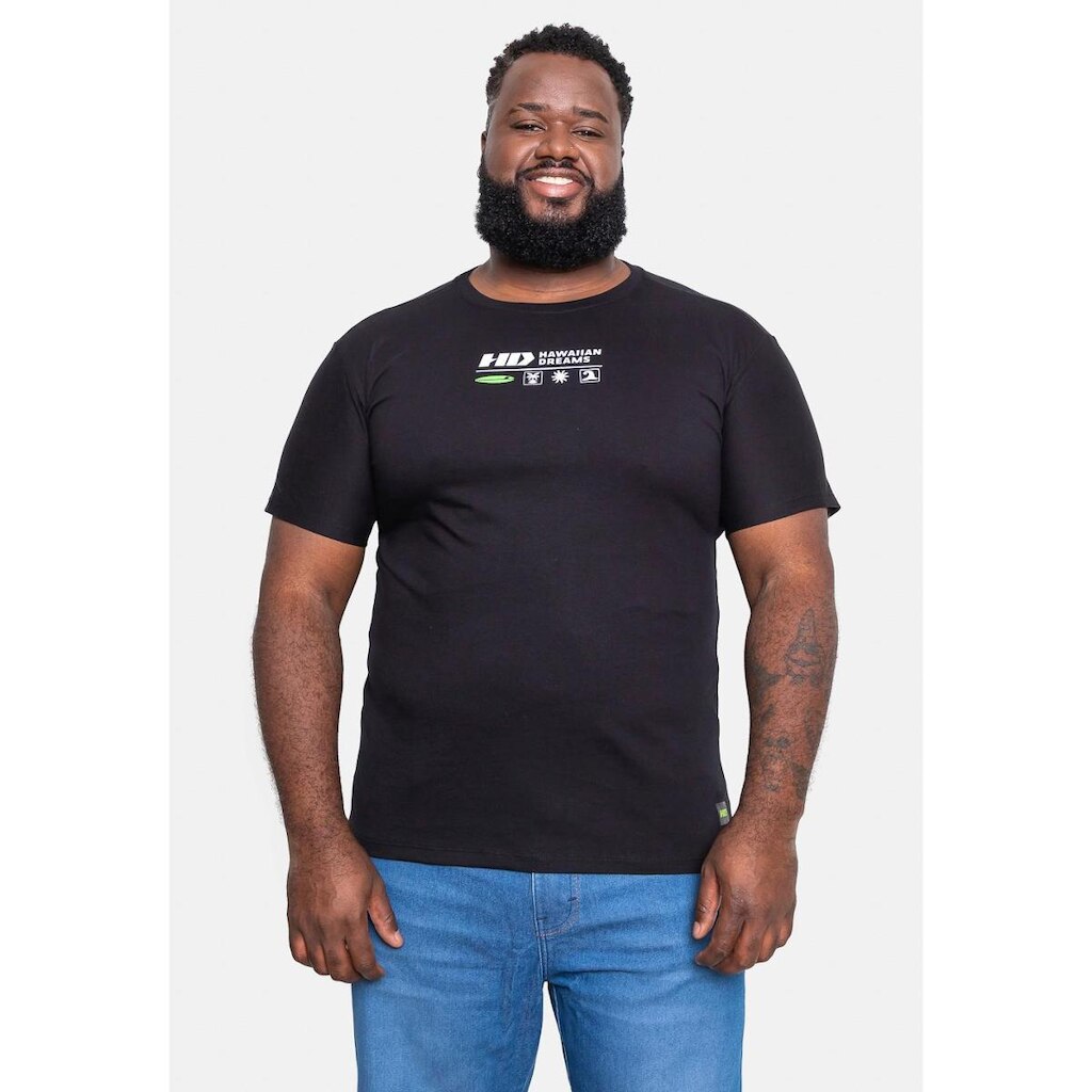 Camiseta HD Plus Size Estampada Globe Techno Masculino
