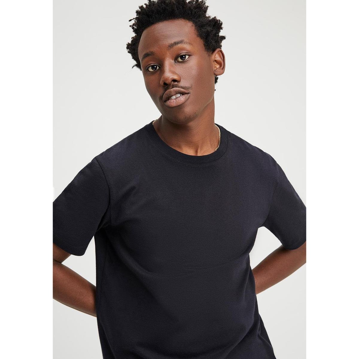 Camiseta Hering Básica Manga Curta Em Algodão Pima Masculina