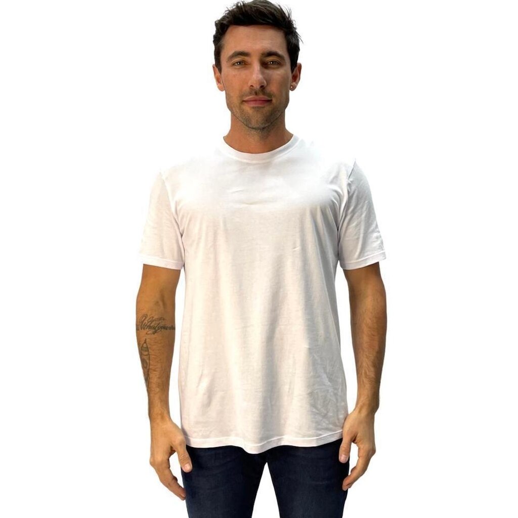Camiseta Hering Básica Sem Costura Manga Curta