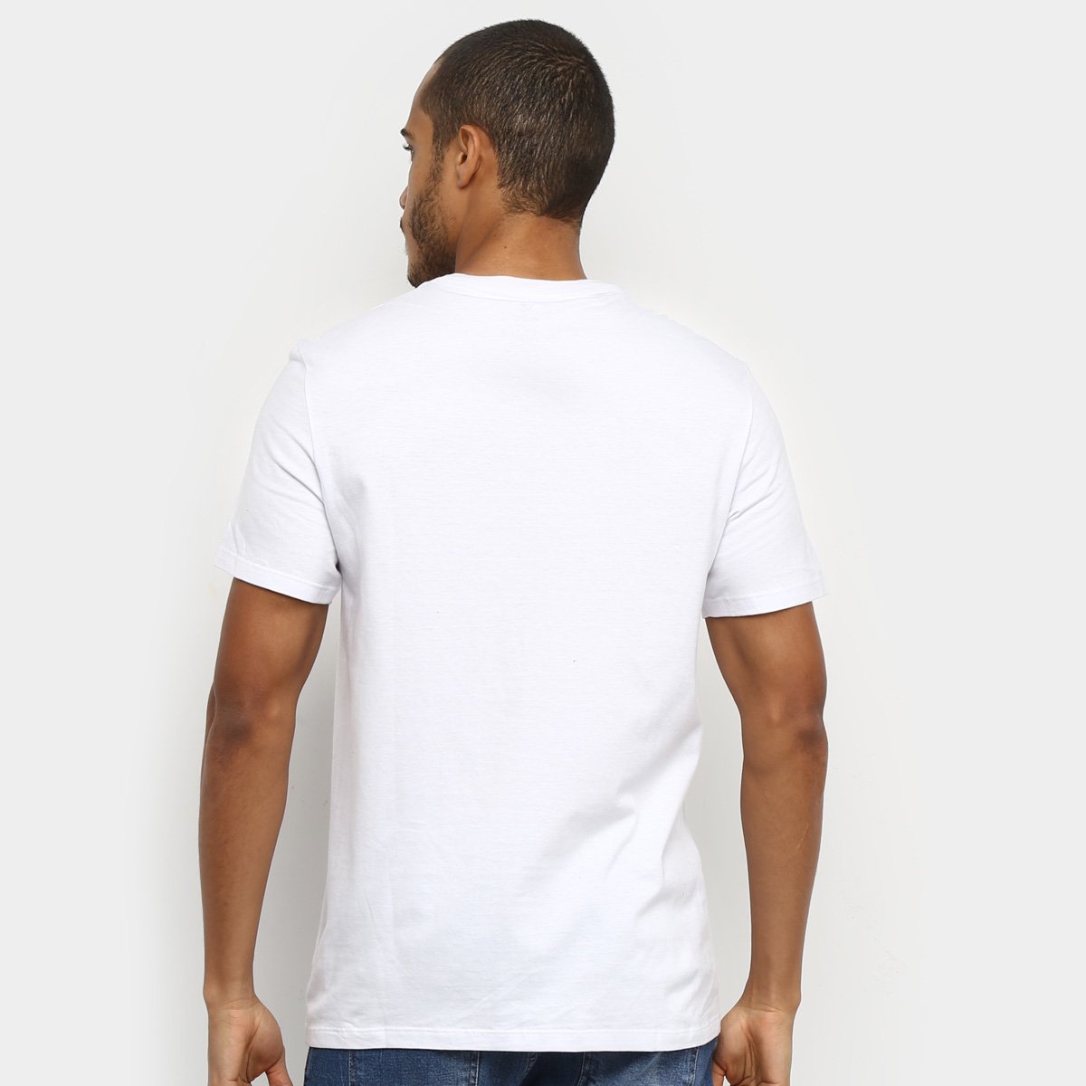 Camiseta Hering Básica World Gola V Masculina - 1
