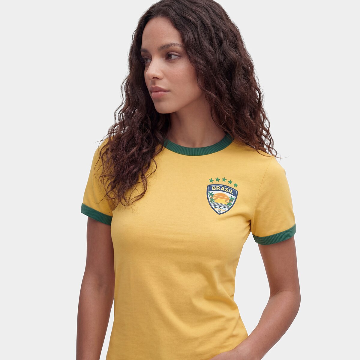 Camiseta Hering Brasil Feminina - 2