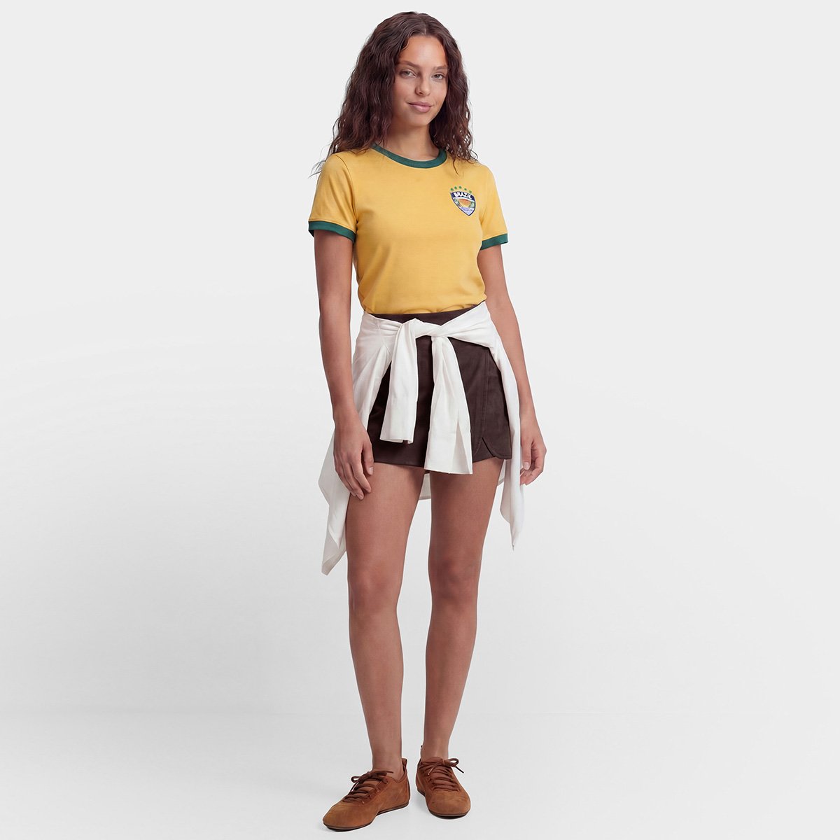 Camiseta Hering Brasil Feminina - 3