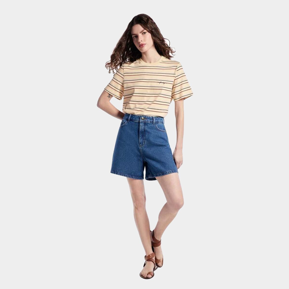Camiseta Hering Casual Feminina - 1