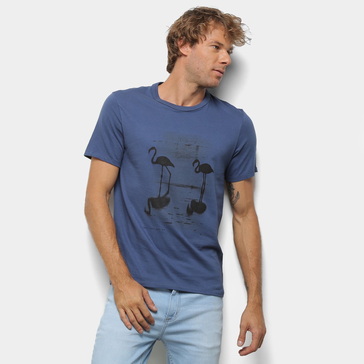 camisa hering estampada