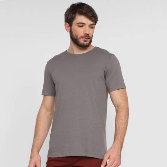 Camiseta Hering Lisa Masculina - Cinza é ruim? Camiseta Hering Lisa Masculina - Cinza é boa?