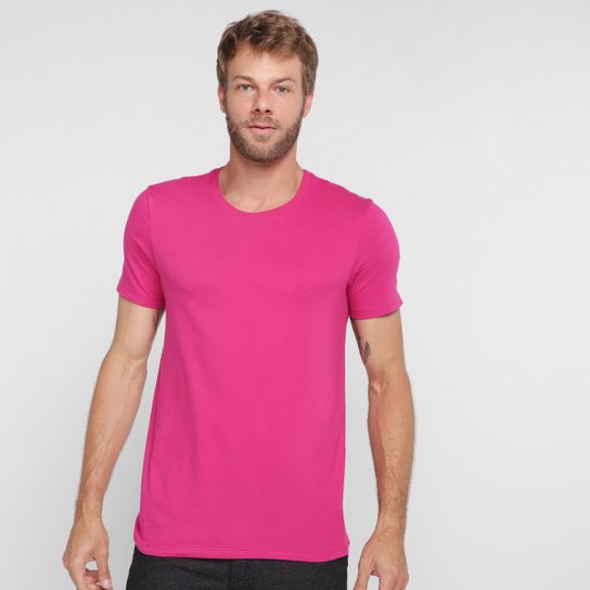 Camiseta Hering Lisa Masculina - Rosa é ruim? Camiseta Hering Lisa Masculina - Rosa é boa?