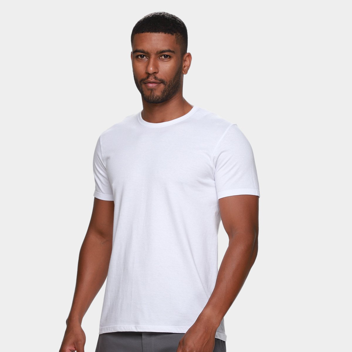 Camiseta Hering Slim Básica Masculina Menor preço em Camiseta Hering Slim Básica Masculina