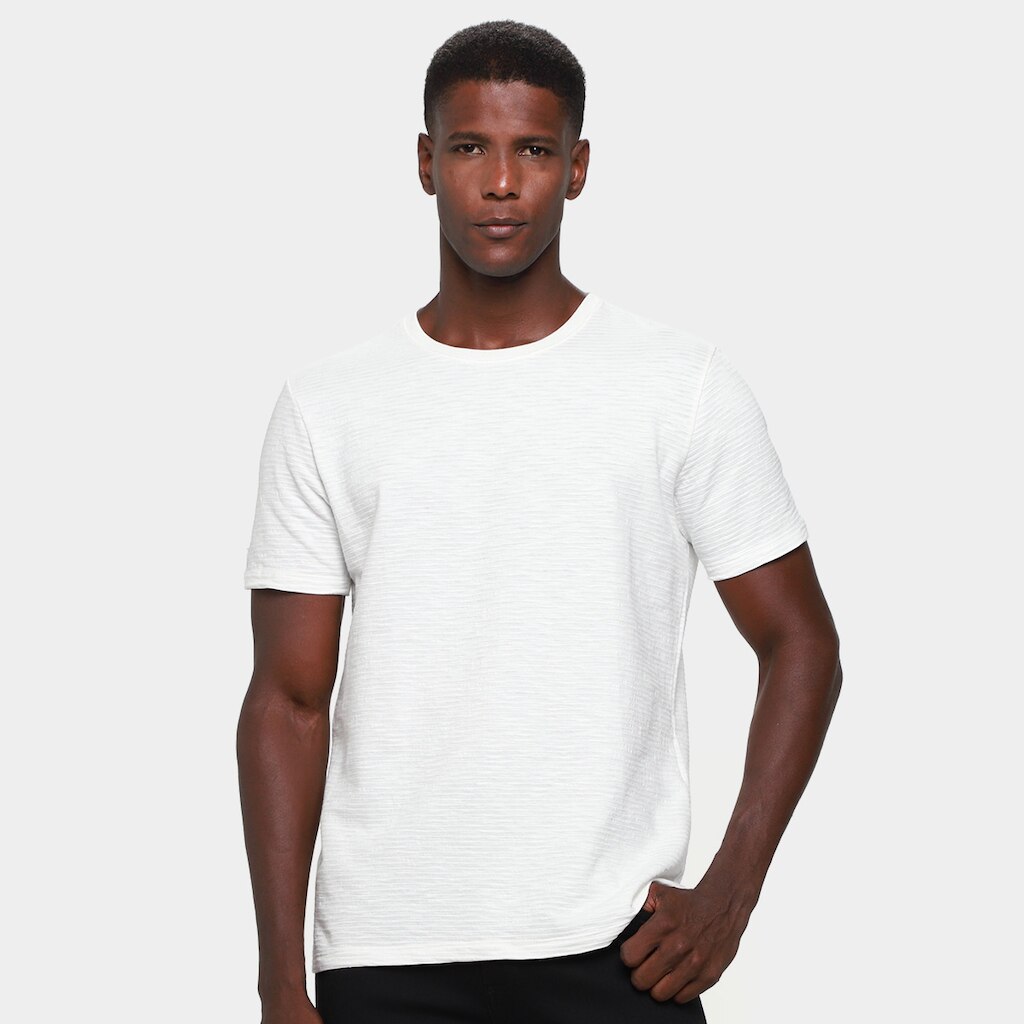 Camiseta Hering Texturizada Regular Masculina