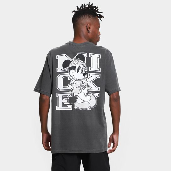 Camiseta High Mickey Script