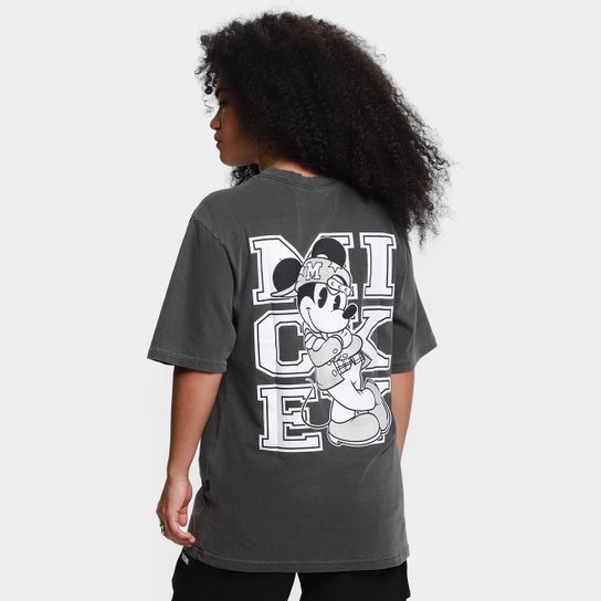 Camiseta High Mickey Script
