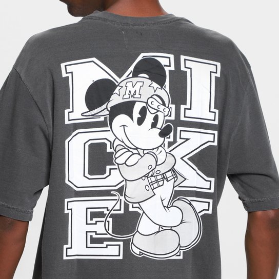 Camiseta High Mickey Script