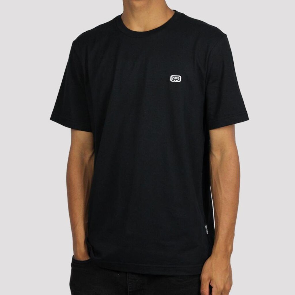 Camiseta Hocks Logo Bordado - Preto