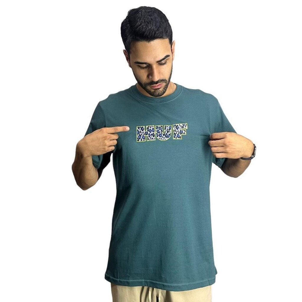 Camiseta Huf Cheata SS Tee- Verde