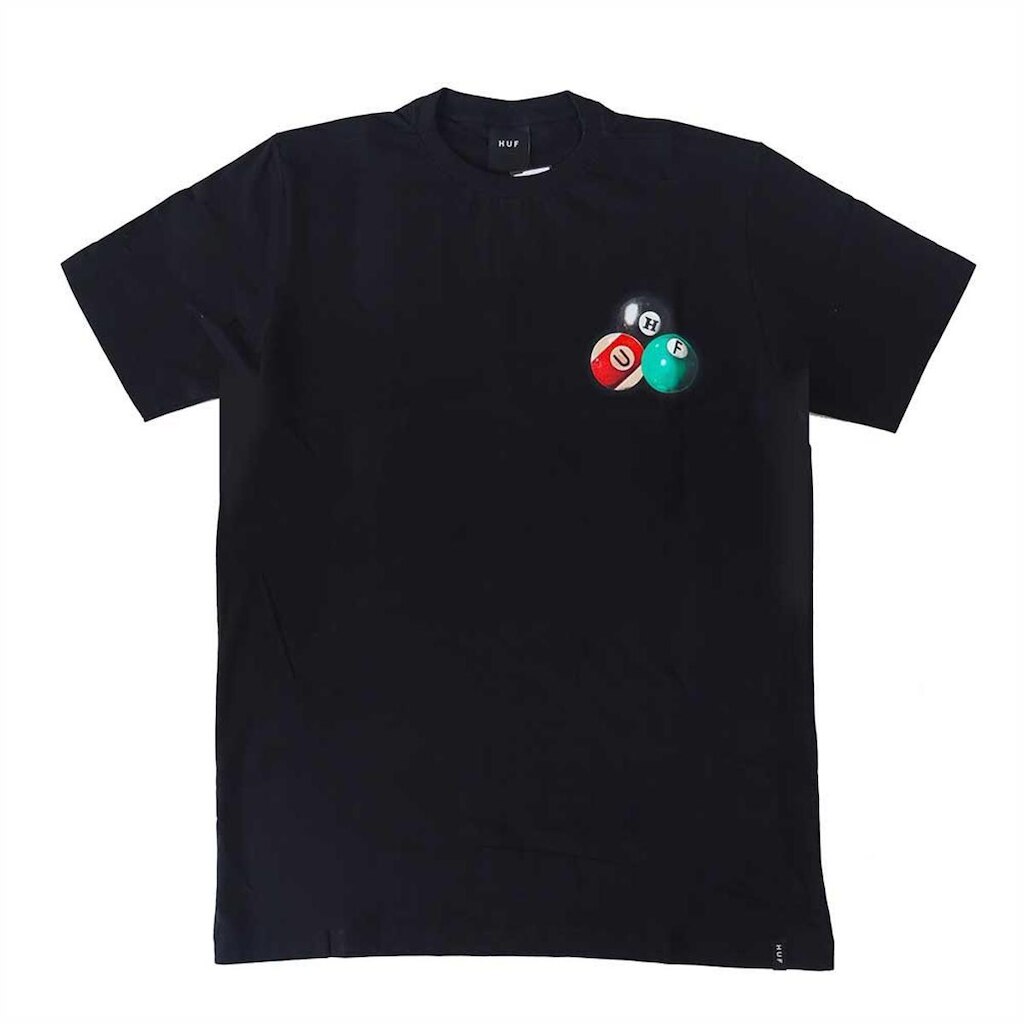 Camiseta HUF Dirty Pool TT - Preto