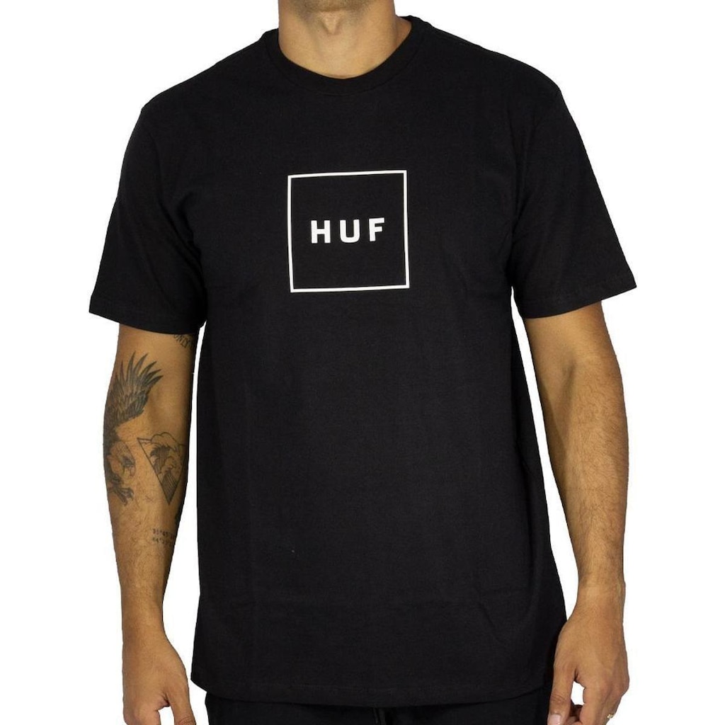 Camiseta Huf Essentials Box Masculino