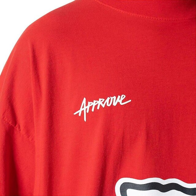 Camiseta Huge Oversized Approve x NFL II Chiefs Vermelho