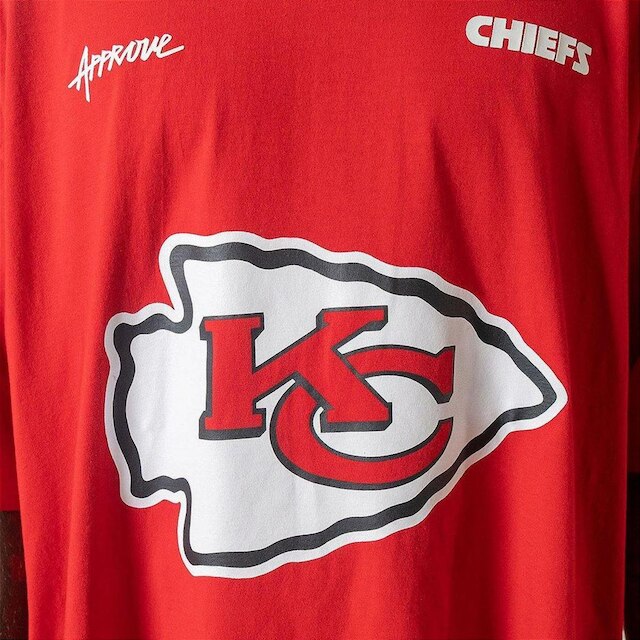Camiseta Huge Oversized Approve x NFL II Chiefs Vermelho