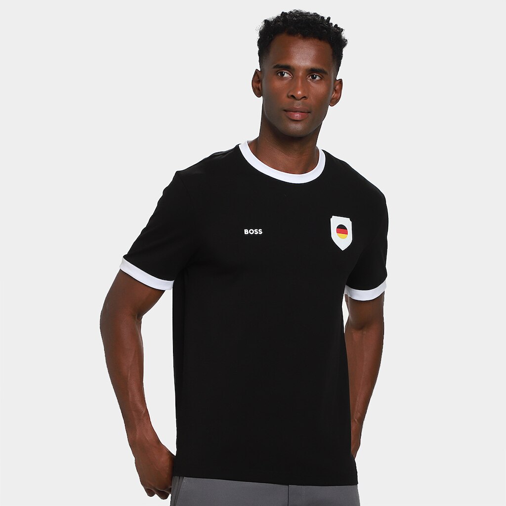 Camiseta Hugo Boss Alemanha Masculina