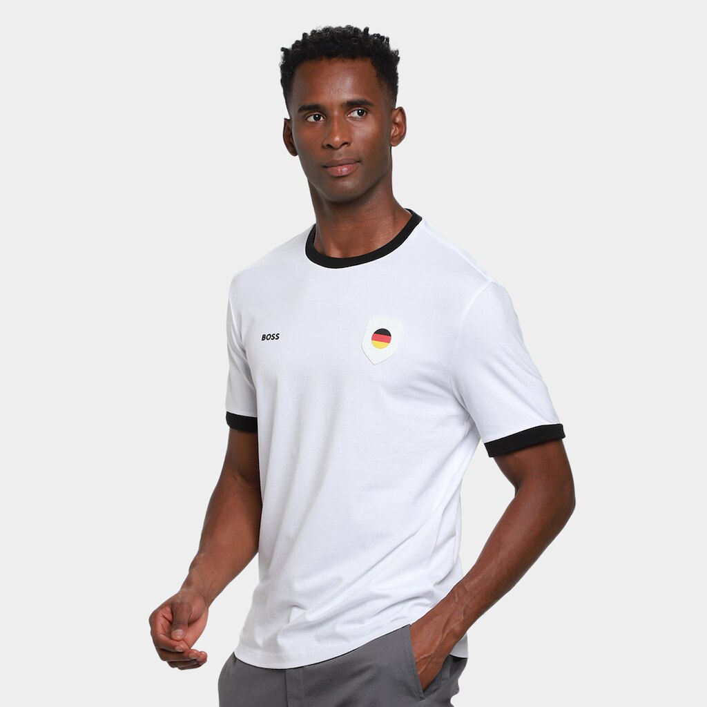Camiseta Hugo Boss Alemanha Masculina