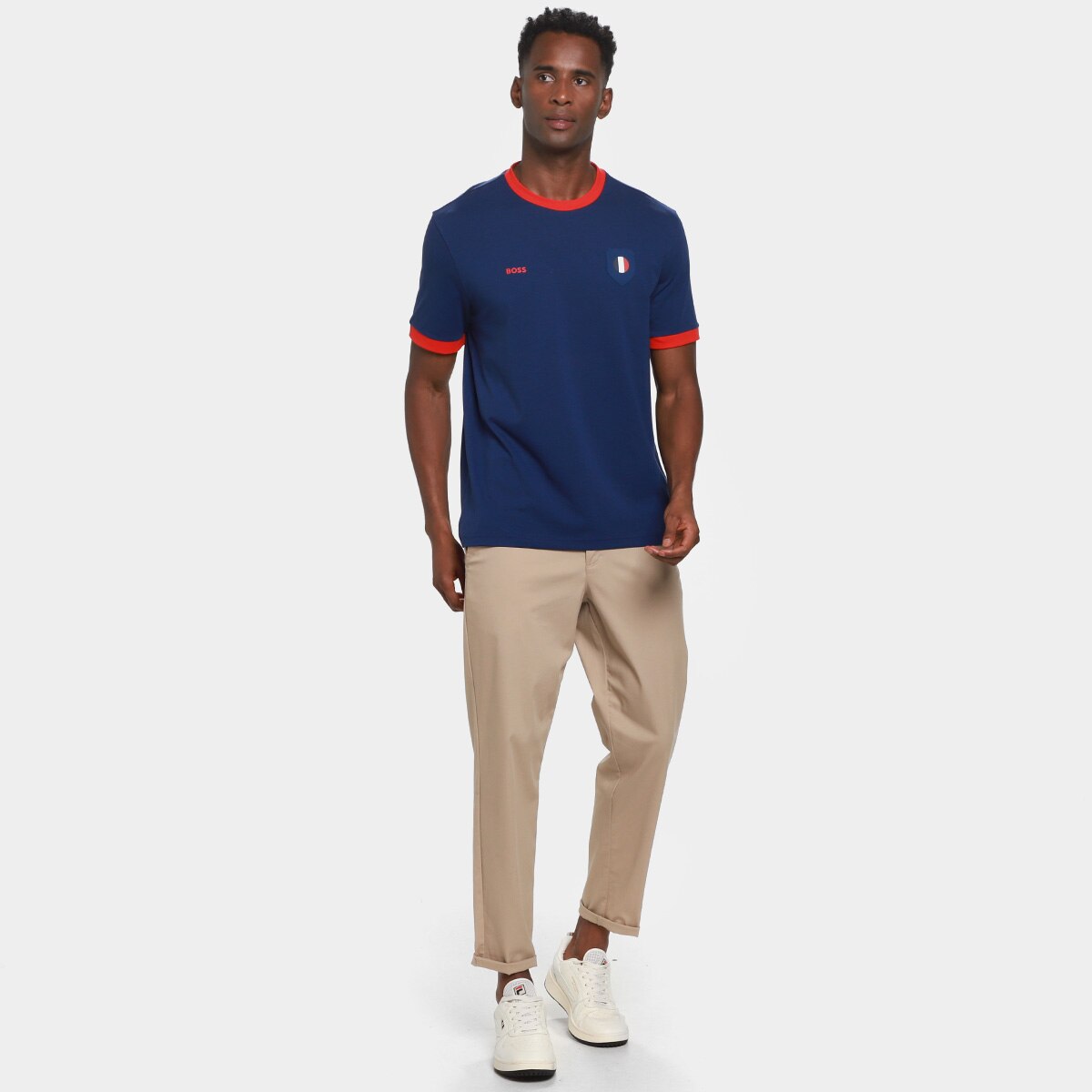 Camiseta Hugo Boss França Masculina - 6