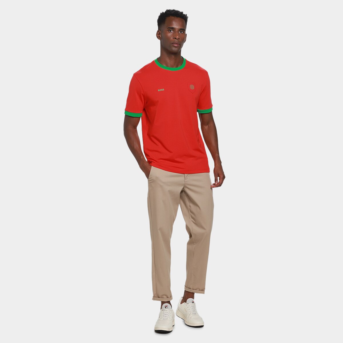 Camiseta Hugo Boss Portugal Masculina - 6