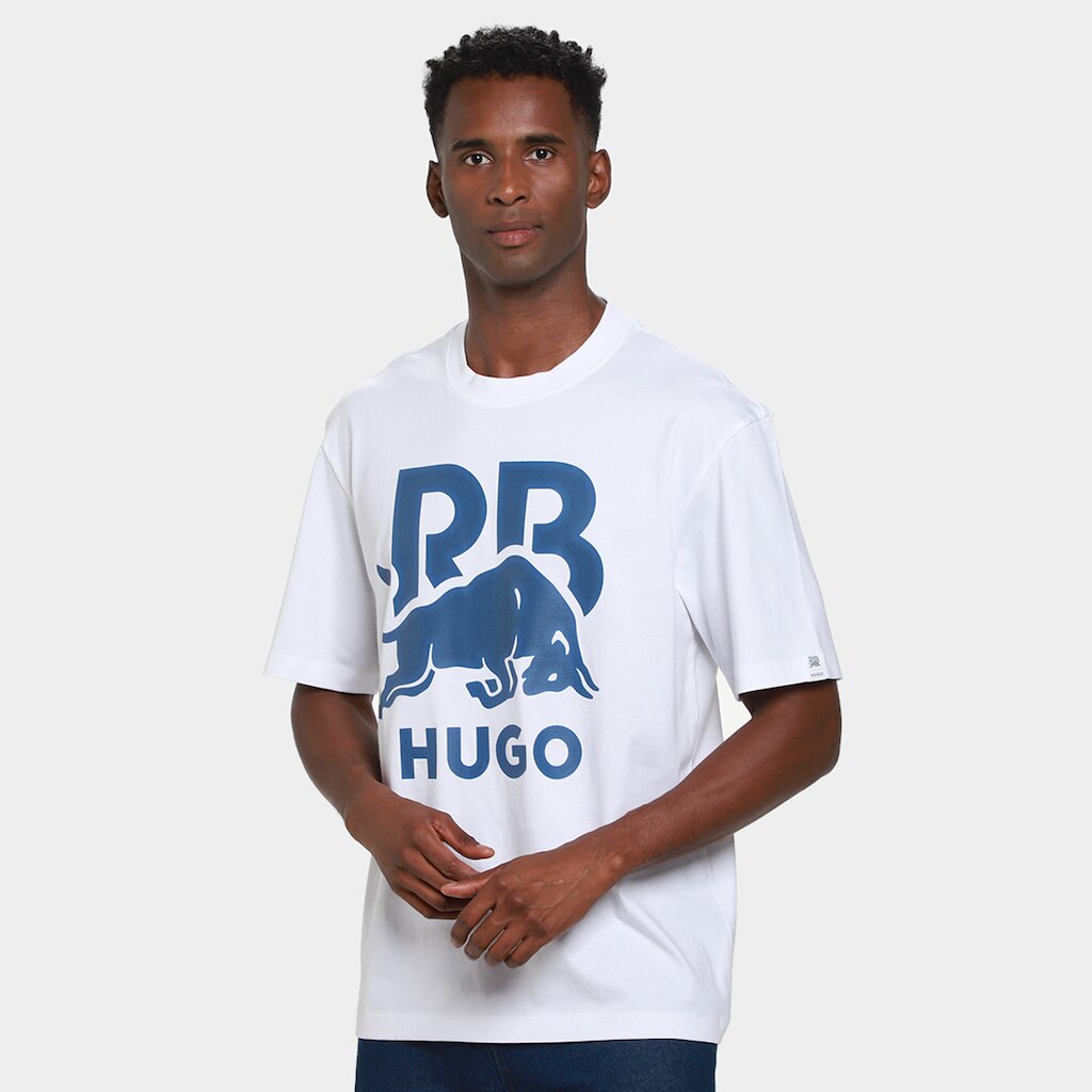 Camiseta Hugo Boss Racing Bulls Masculina