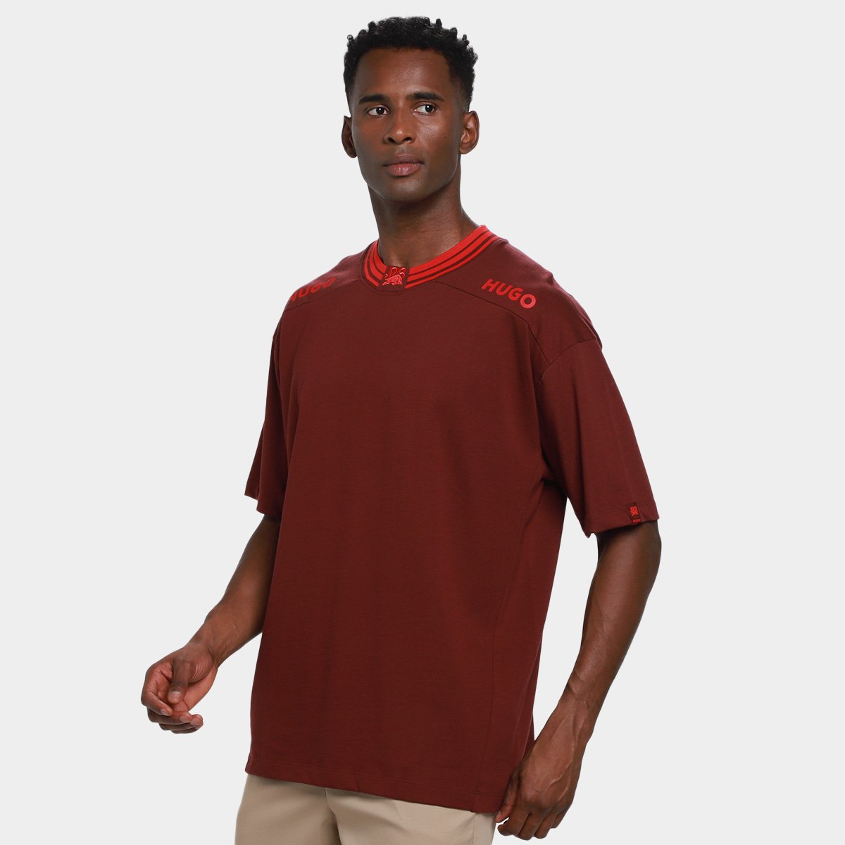 Camiseta Hugo Boss Racing Bulls Masculina