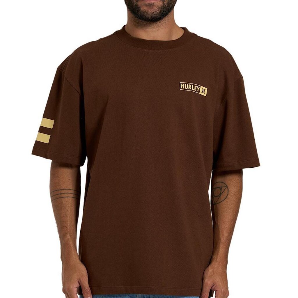 Camiseta Hurley Block Party Maxfit WT26 Masculina