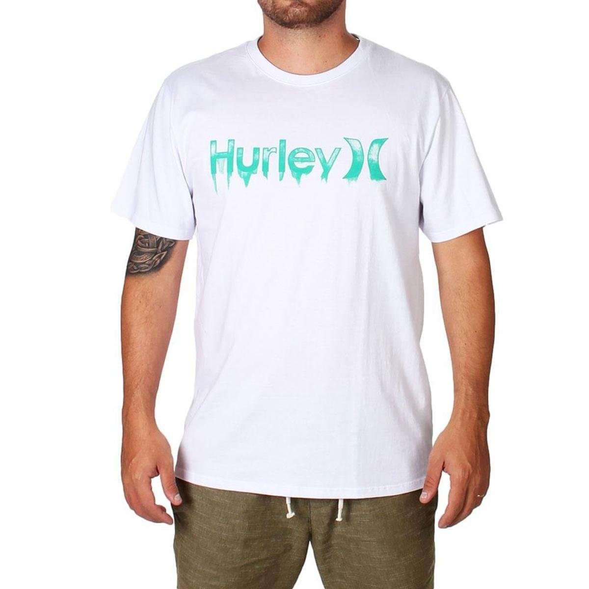 Camiseta Hurley Estampada O&O Point Hurley Menor preço em Camiseta Hurley Estampada O&O Point Hurley